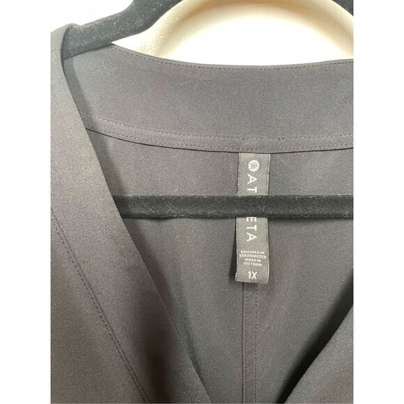 Athleta Black Sleeveless Romper Hike Walk Resort Casual Street Wear Preppy - Picture 8 of 16